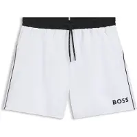 BOSS pour homme. 50514429 Maillot de bain Starfish blanc (XL), Beachwear, Polyester