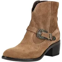 Nero Giardini Bottes de cowboy 'Basel' marron / jaune clair / anthracite