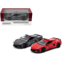 KINSMART Corvette police/gendarmerie 1:36 MIX -