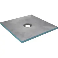 Overig Bac receveur de douche à carreler 90x90cm recoupable sur mesure pour douche à l'italienne