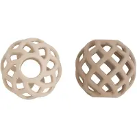 Babys Only Jouet balle clay/warm linen - 2-pack