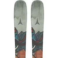 Atomic Bent Jr 110-130+c 5 Gw Junior Alpine Skis Pack Vert 120 Enfants
