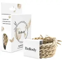 Bellody Hairstyling Haarbanden-scrunchiesOriginele haarbanden Champagne Beige 4 pièce (1,32 € / 1 Pce)