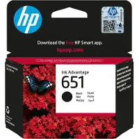 Hp Ink 651 Black Original Ink Advantage Cartridge cartouche d'encre 1 pièce(s)