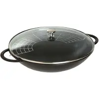Staub Wok mit Glasdeckel Ø37 cm 114461 3272343139236