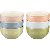 Staub Set de 6 Bols Céramique 14 cm Macaron