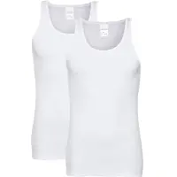 Schiesser Maillot de corps blanc