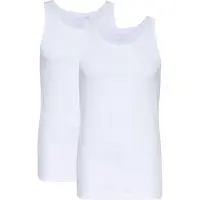 Schiesser Maillot de corps blanc