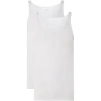 Schiesser Maillot de corps blanc