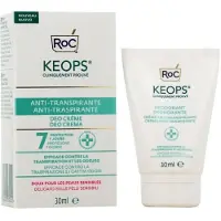 Roc Keops Deodorant Creama Anti-Traspirante anti-transpirant crème pour la peau sensible 30 ml