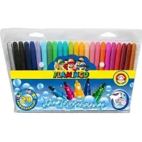 Teka Runde, leicht zu reinigende Marker, 24 Farben (24x)