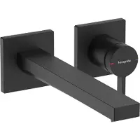 Hansgrohe Tecturis E Mitigeur monocommandé pour lavabo, encastré, saillie 225mm, vidage non verrouillable, EcoSmart+, 73051670