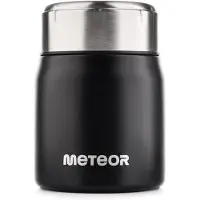 Meteor Termos obiadowy 17244 0.5 l Czarny, Lunch box, Noir