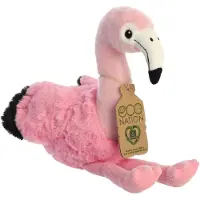 ECO NATION AURORA plush toy Flamingo, 24 cm