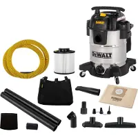 DeWalt DXV38SB Aspirateur - Sec/Humide - 1 250 W - 38 L