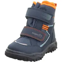 Superfit Bottes de neige 'Husky' bleu marine / bleu clair / orange