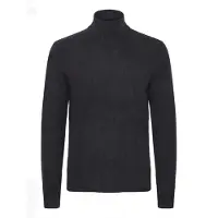 Casual Friday Pull-over ' CFHEINE roll neck ' bleu foncé