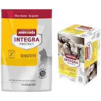 Animonda Integra 6x100g Protect Adult Sensitive pur poulet - Pâtée pour chat