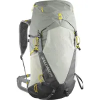 Salomon - Sac à dos de trekking - Aerotrek 40 M Sedona Sage / Seagrass / Nine Iron pour Homme - Taille S/M - Gris