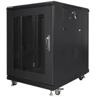 Lanberg FF01-6815-23B Rack 19U Châssis autoportant Noir (FF01-6815-23B)