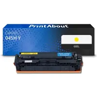 PrintAbout Toner compatible pour Canon 045H Y - Jaune - Grande capacité