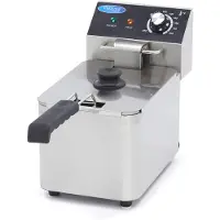 Maxima - Friteuse Gastro - 4 l - 1 panier - Jusqu'à 0,8 kg de frites