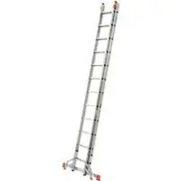 Krause Échelle coulissante FABILO - H 6050 mm - 2 x 12 barreaux