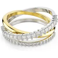 Swarovski Bague 'Hyperbola' or / argent
