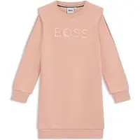 BOSS Robe pull en coton mélangé à logo pour enfant