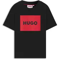 HUGO T-shirt en coton pour enfant à logo