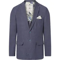 Nils Sundström Veste de costume indigo