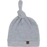 Babys Only Bonnet nouée Melange gris - 3-6 mois