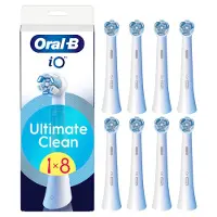 Oral-B iO Ultimate Clean Blanc (8 pièces)