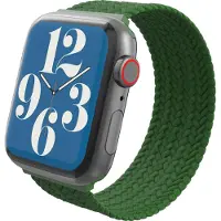 Zagg GEAR4 Braided Bands Apple Watch 45/44/42mm FG SM Forest Green, Band, Smartwatch, Green, Apple, Apple