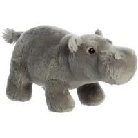 ECO NATION Hippo Teddy Gris Enfants