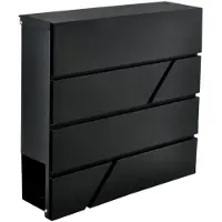 Malatec Boîte aux Lettres Verrouillable - Anthracite