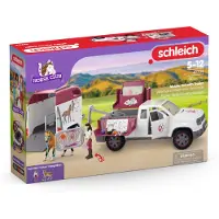Schleich Horse Club - Mobile Vétérinaire av. Remorque - 42704 - - - UneTaille - Jouets
