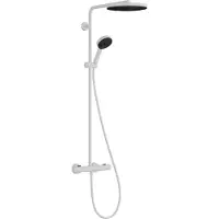 Hansgrohe Pulsify S260 Puro colonne de douche de pluie robinet thermostatique blanc mat
