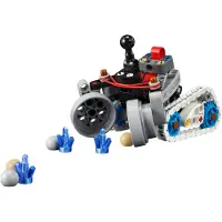 LEGO Lunar Outpost Space Vehicle Lunar Rover Construction Game Argenté Enfants