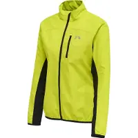 Newline Veste de sport jaune fluo / noir