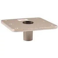 Attwood Base de montage 7x7" pour siège de bateau, goupille 3/4" 67749