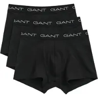Gant Boxers trunk Lot de 3 Noir