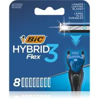 BIC FLEX3 tête de rechange 8 pcs