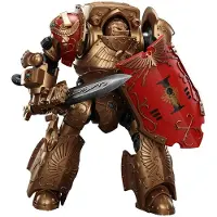 Joy toy Warhammer The Horus Heresy Legio Custodes Contemptor Galatus Dreadnought Action Figure 25 Cm Rouge
