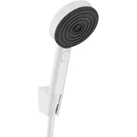 Hansgrohe Pulsify Select S Set de support de douche 105 3jet Relaxation EcoSmart, avec flexibles de douche 125cm, 24306700