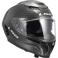 LS2 FF807 Dragon Carbone Casque Intégral Mat/Carbone 2XS unisex noir