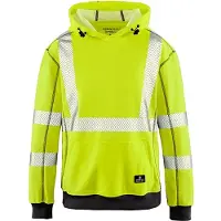 4Protect Sweat à capuche haute visibilité Portland (6XL, M, S, XS)