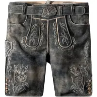 Stockerpoint Pantalon folklorique 'Lee' gris