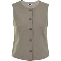 We fashion Gilet greige