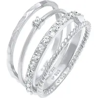 Elli Parure de bijoux 'Kristall' argent